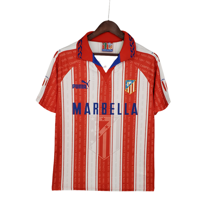 Maglia Atletico de Madrid Retro Home 95/96