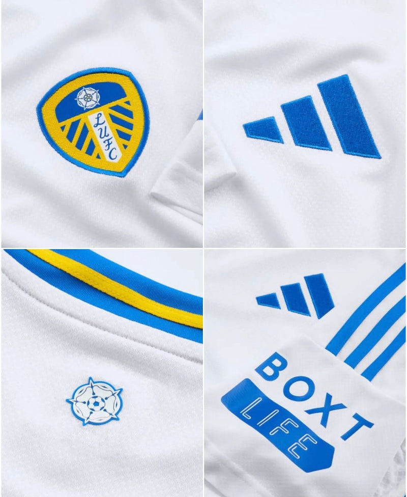 Maglia home 24/25 del Leeds United