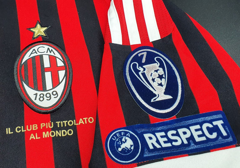 Maglia Retro AC Milan 11/12 - Con Patch e Scudetto