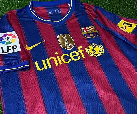 Maglia FC Barcelona Retro 09/10 - Con Patch