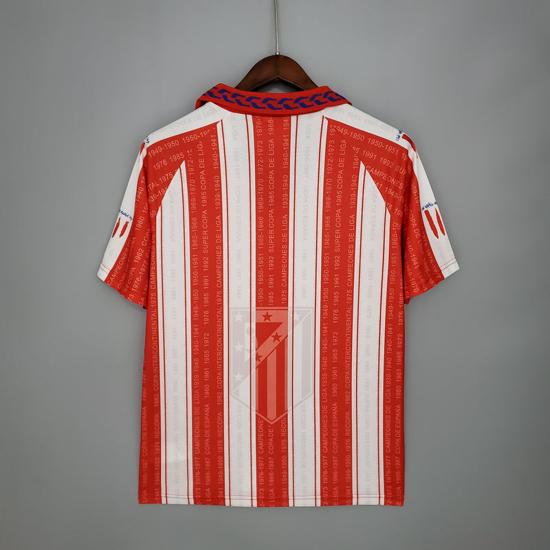 Maglia Atletico de Madrid Retro Home 95/96