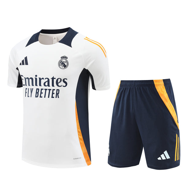 Maglia da allenamento e pantaloncini del Real Madrid 24/25