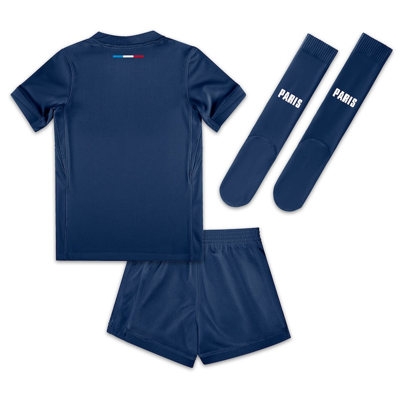 T-shirt e Pantaloncini per Bambino PSG Home 24/25 - Con Calzettoni