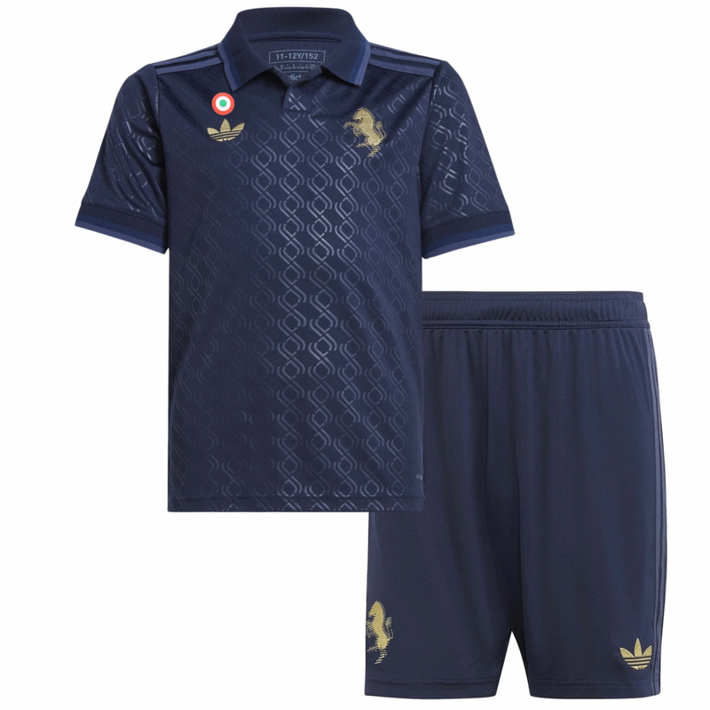 T-shirt e Pantaloncini per Bambino Juventus Third 24/25