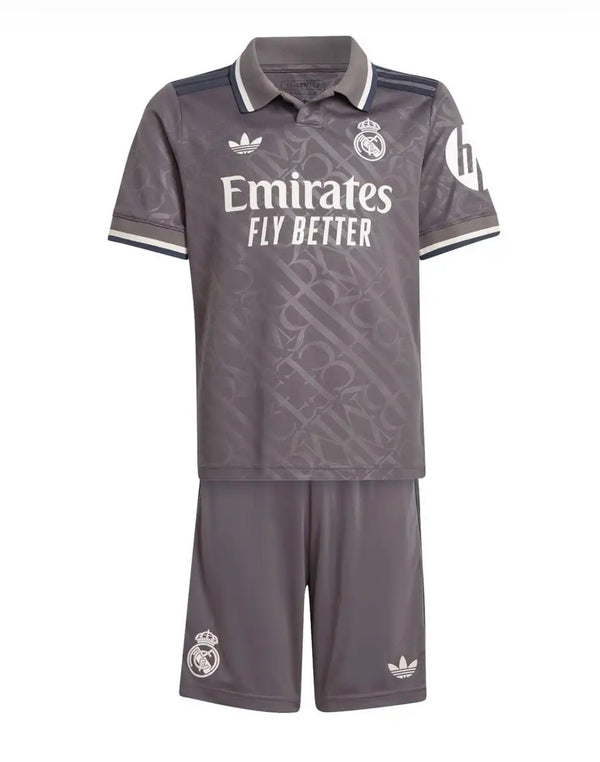 T-shirt e Pantaloncini Bambino Real Madrid Third 24/25