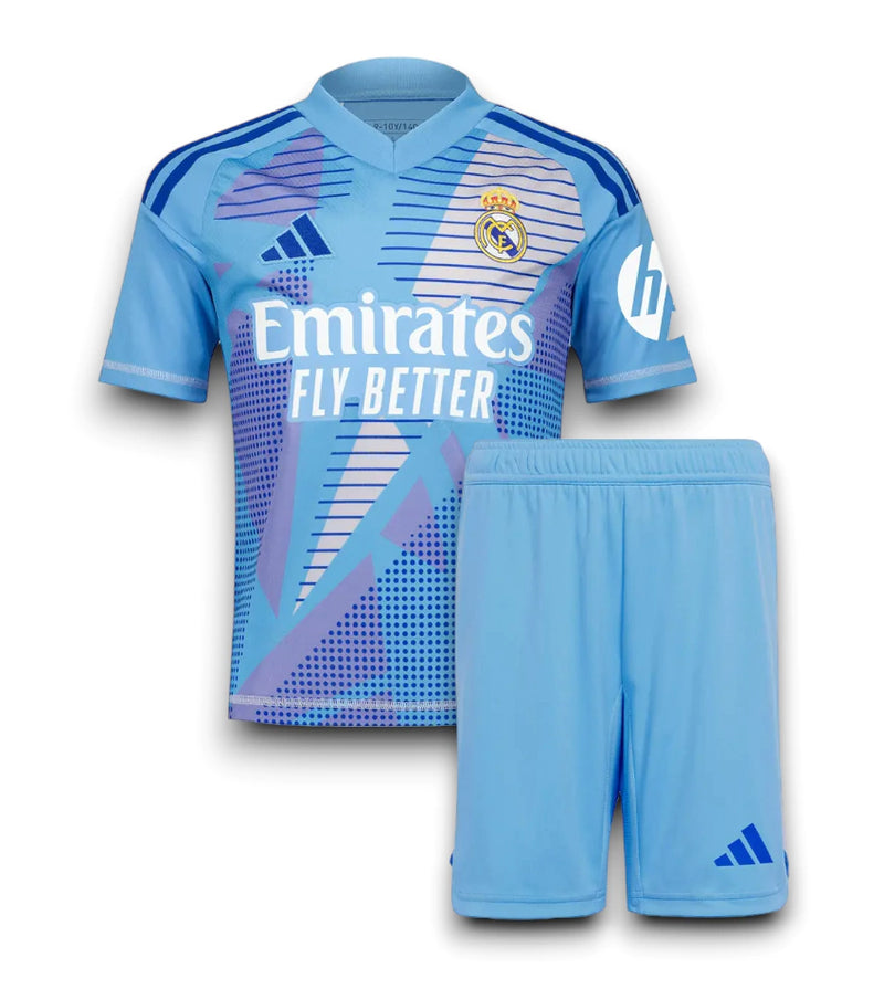 T-shirt e Pantaloncini Bambino Real Madrid Portiere 24/25