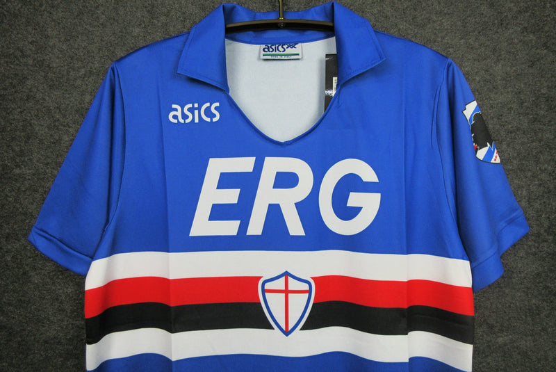 Maglia Calcio Vintage UC Sampdoria Home 90/91