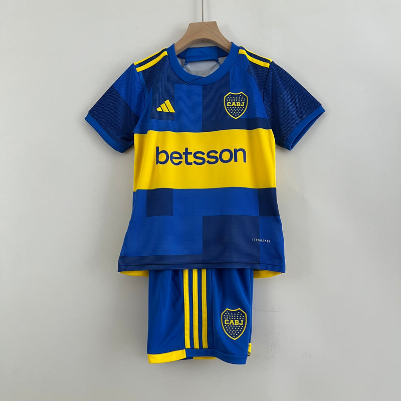 T-shirt e Pantaloncini per Bambino Boca Juniors Home 23/24