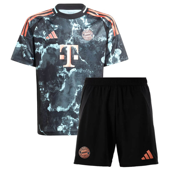 T-shirt e Pantaloncini per Bambino Bayern Monaco Away 24/25