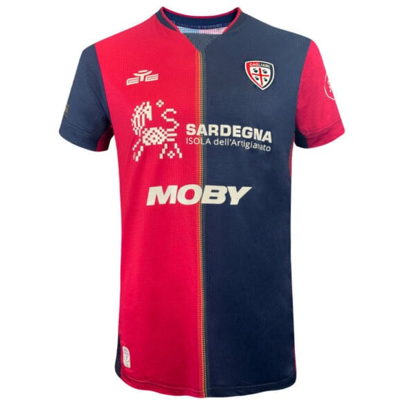 Maglia Home 24/25 del Cagliari Calcio