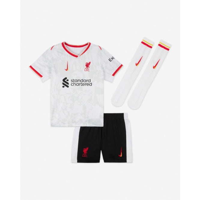 T-shirt e Pantaloncini per Bambino Liverpool Third 24/25 - Con calzini