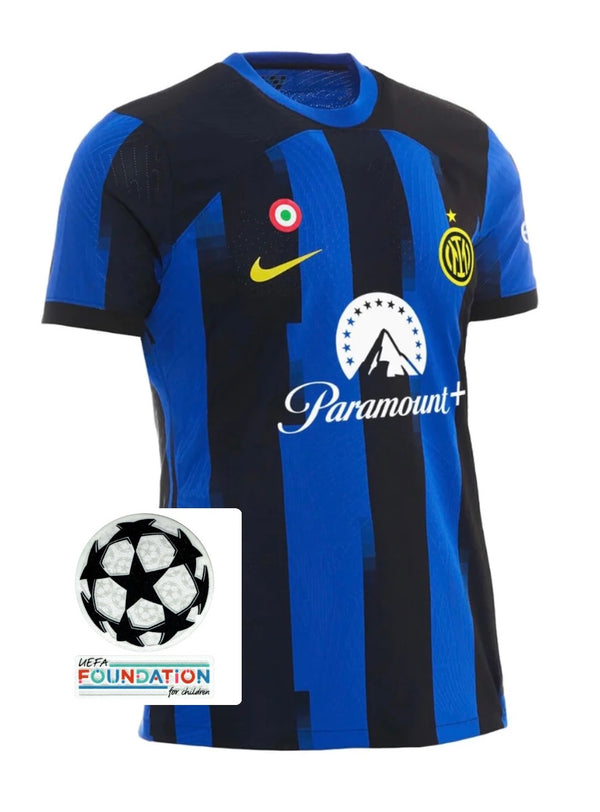 Maglia Inter home Versione Giocatore 23/24 - Con Patch UCL