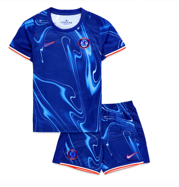 T-shirt e Pantaloncini per Bambino Chelsea Home 24/25