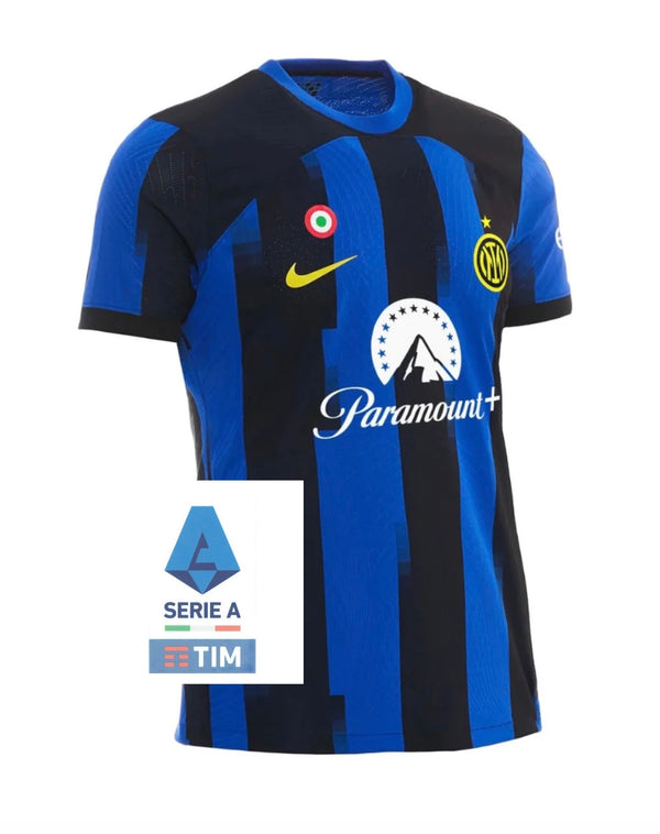 Maglia Inter home Versione Giocatore 23/24 - Con Patch Serie A