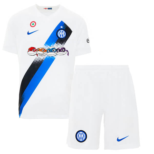 T-shirt e Pantaloncini per Bambino Inter Away 23/24 - EDIZIONE SPECIALE TARTARUGHE NINJA