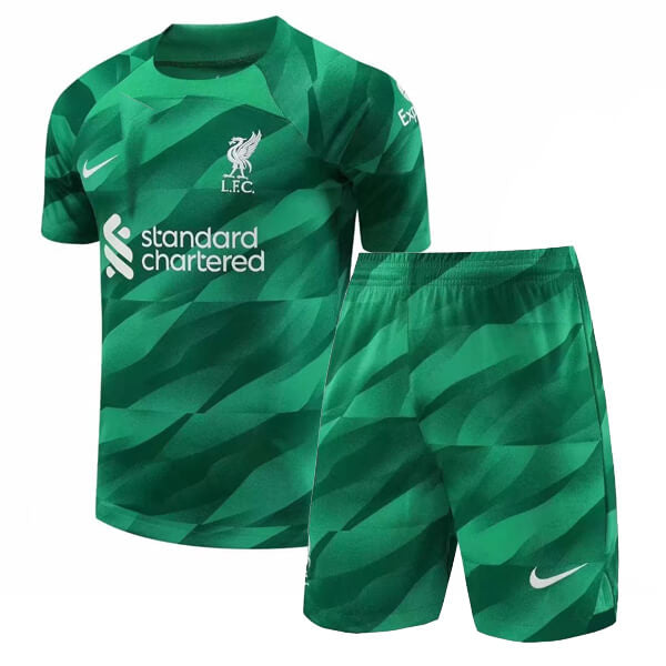 T-shirt e Pantaloncini per Bambino Liverpool Portiere 23/24