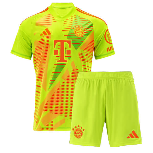 T-shirt e Pantaloncini per Bambino Bayern Monaco Portiere 24/25