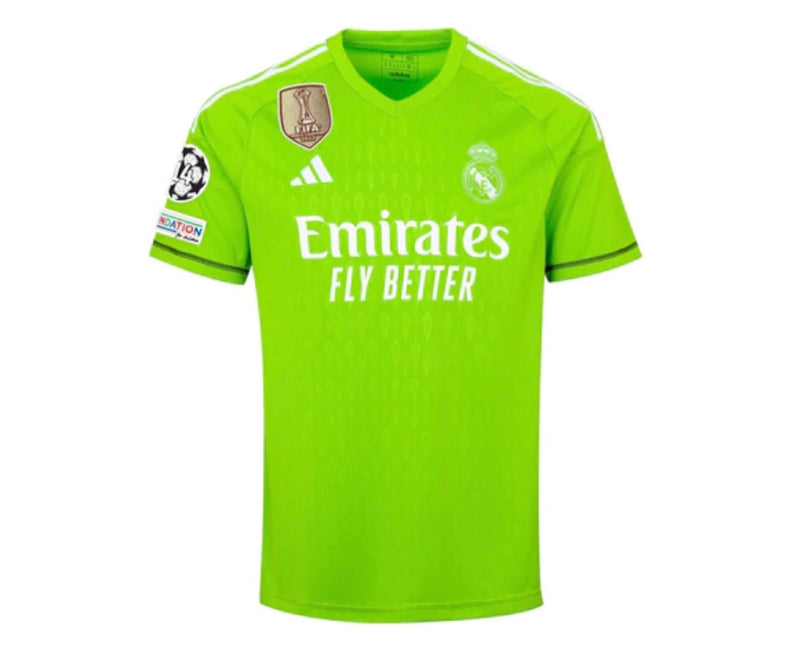 Maglia Real Madrid Portiere 23/24 - Verde - Patch UCL + CWC