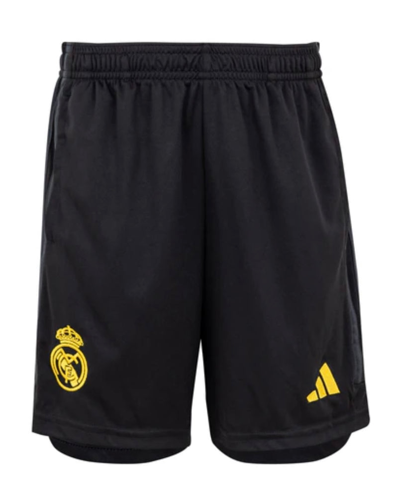 T-shirt e Pantaloncini Bambino Real Madrid Third 23/24 - Patch La Liga + CWC