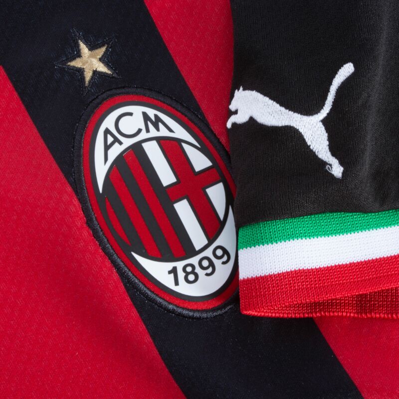 Maglia AC Milan home 2022/23 - con patch serie A e scudetto