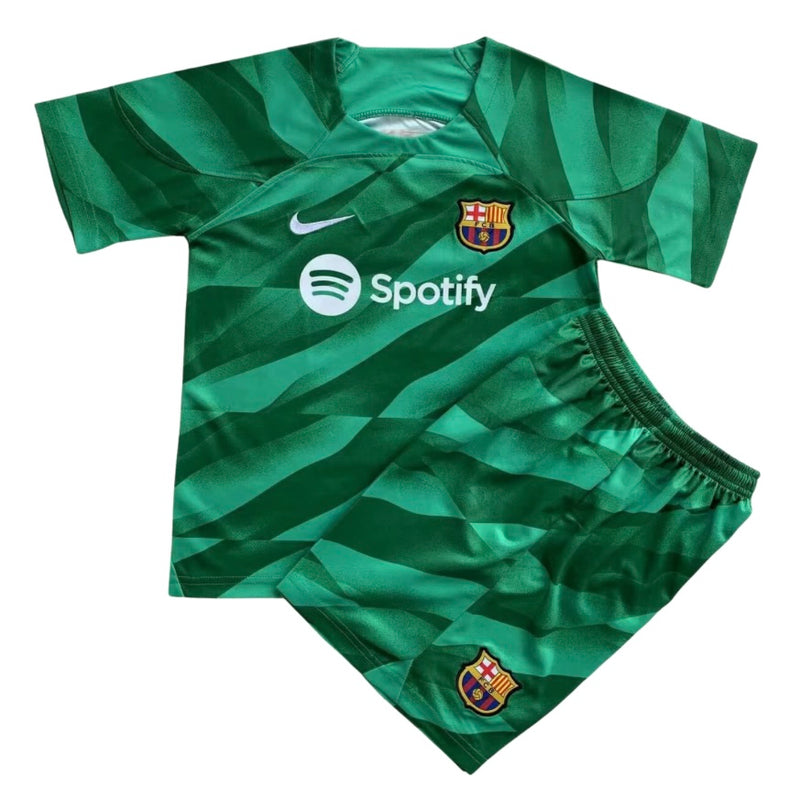 T-shirt e Pantaloncini per Bambino FC Barcelona portiere 23/24