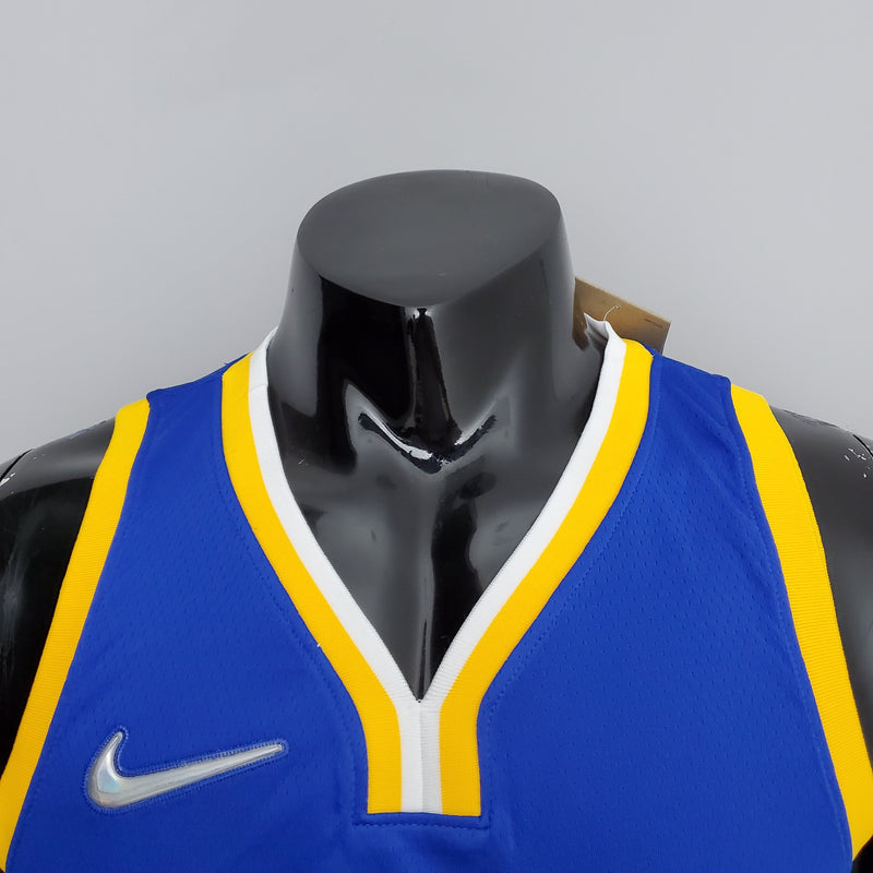 Maglia NBA blu Golden State Warriors 75th Anniversary Curry