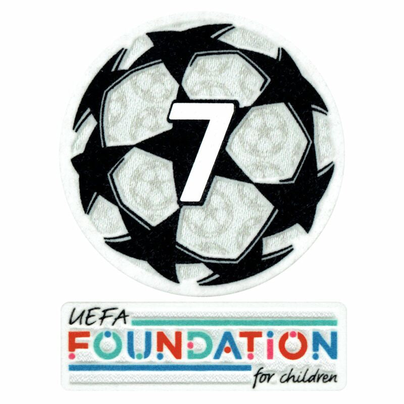 21-23 UCL Starball 7 volte vincitore + Game Patch della UEFA Foundation